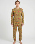 Let's Celebrate Rosh Hashanah Bamboo Men's Pajama Set