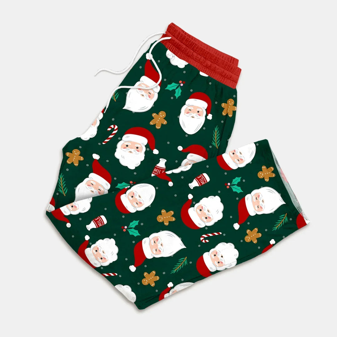 Christmas Sweet Santa Bamboo Men's Pajama Set