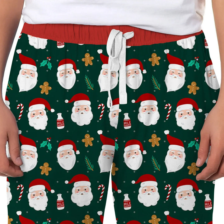 Christmas Sweet Santa Bamboo Men's Pajama Set