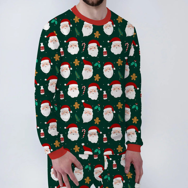 Christmas Sweet Santa Bamboo Men's Pajama Set