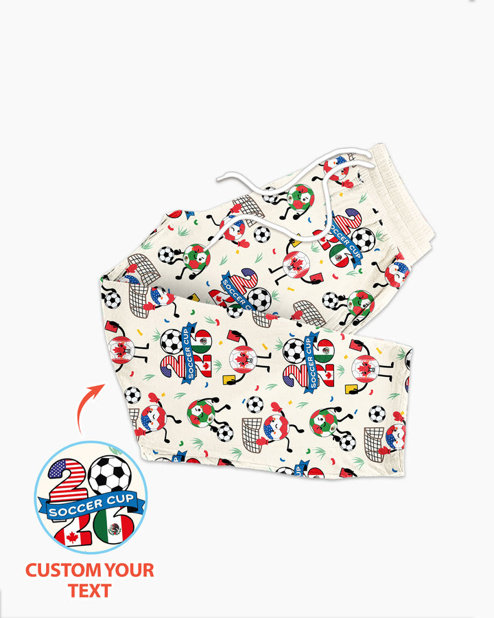 Soccer Squad 2026 Bamboo Men's Pajama Set