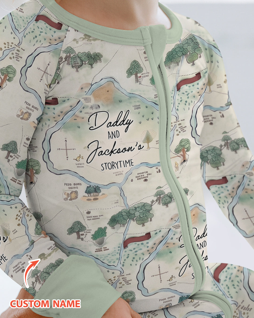 Mommy Daddy And Me Bedtime Story Family Matching Bamboo Convertible Zippy