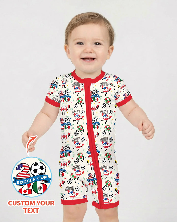 Soccer Squad 2026 Bamboo Shorty Zippy