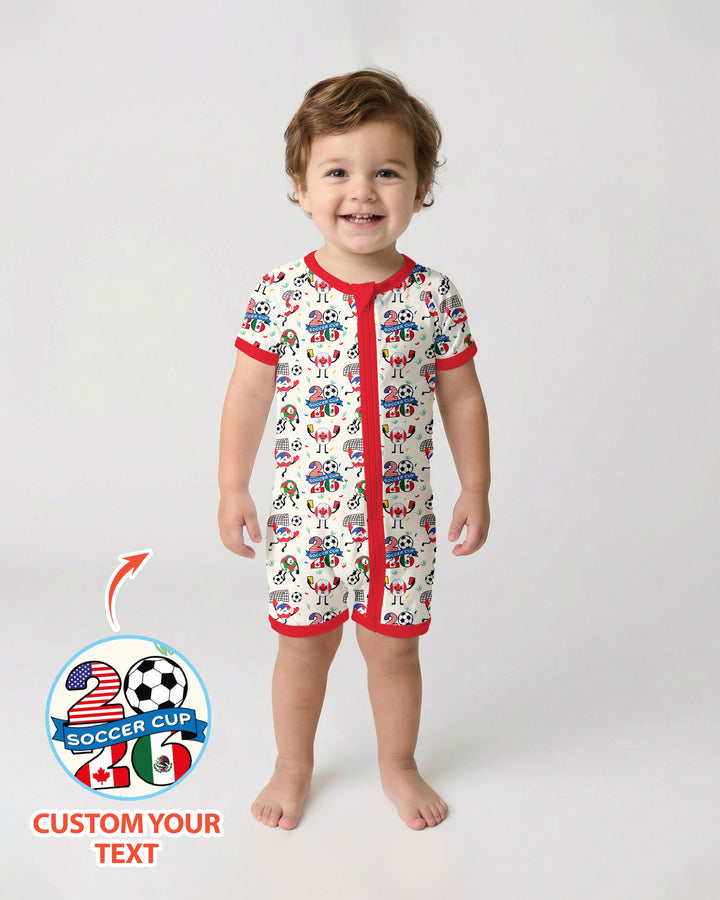 Soccer Squad 2026 Bamboo Shorty Zippy