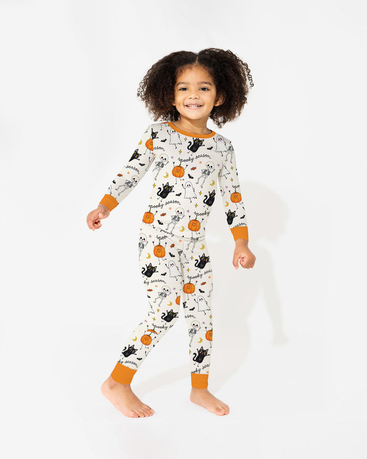 Template Bamboo Two Piece Long Sleeve Pyjamas Set