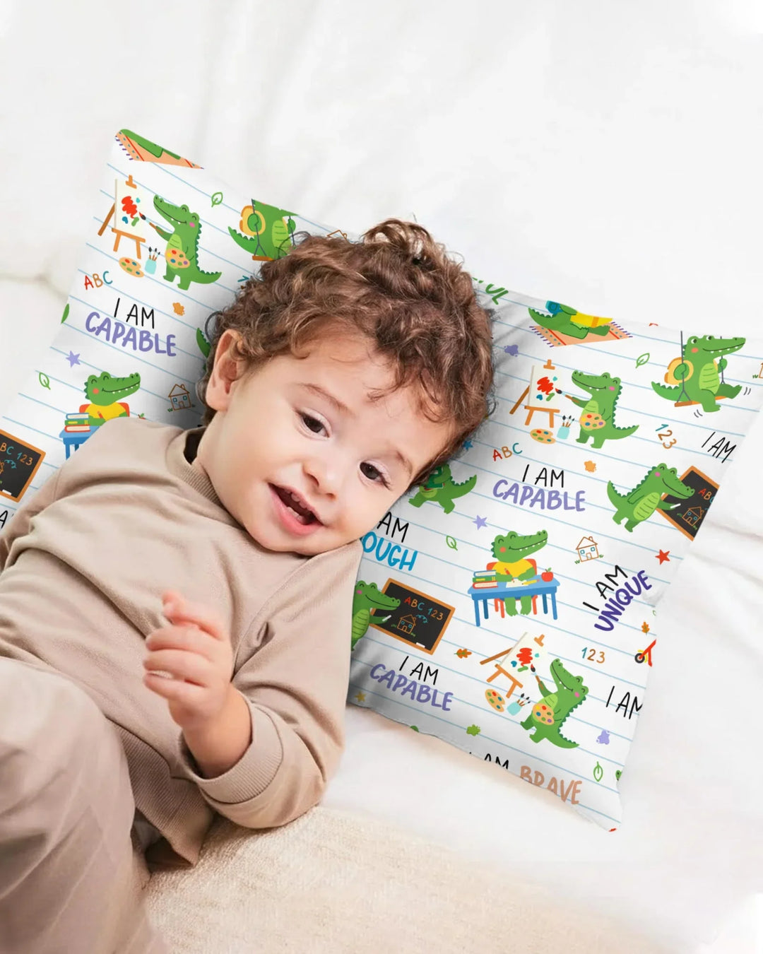Brave Gator Days Bamboo Pillow Case