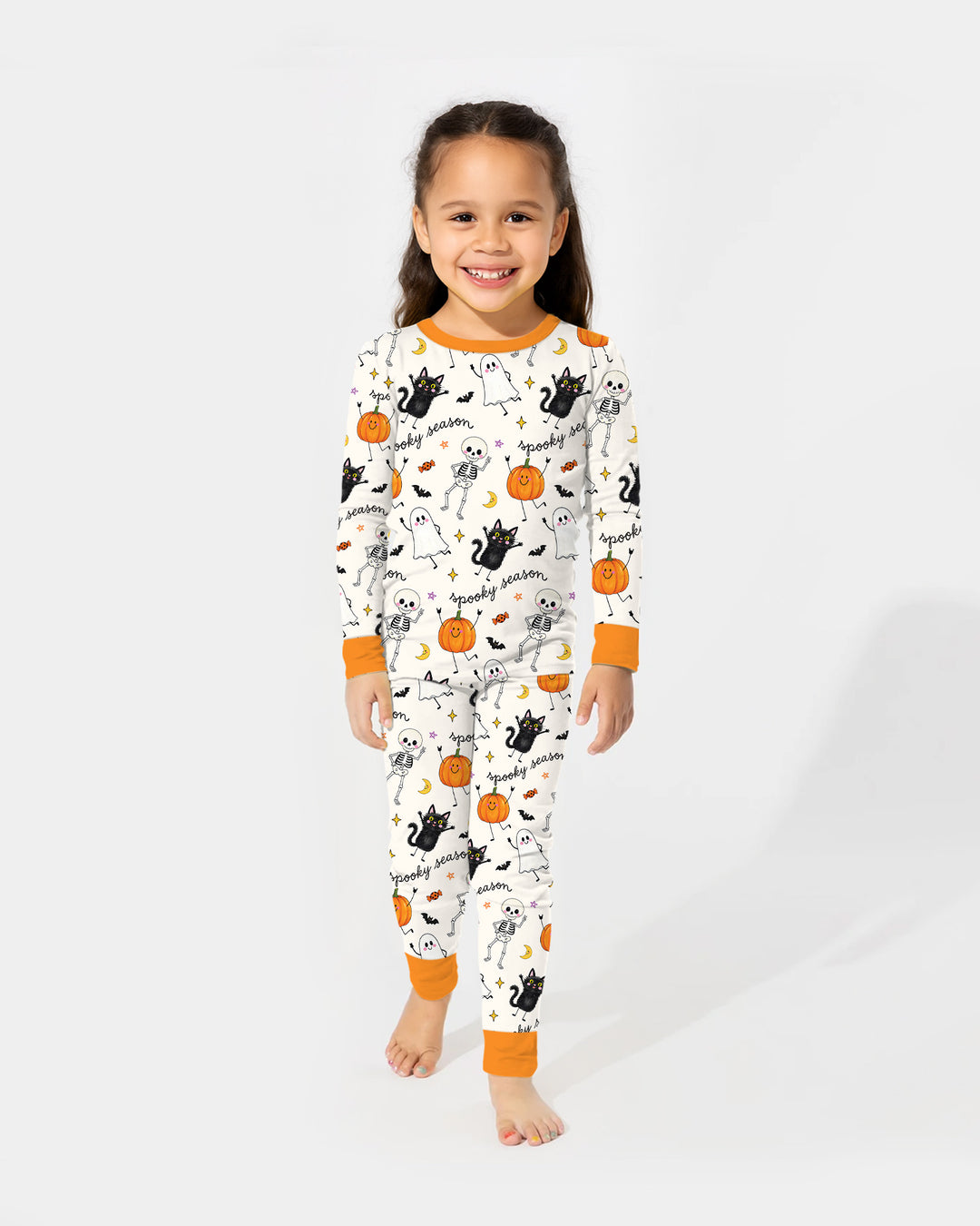 Template Bamboo Two Piece Long Sleeve Pyjamas Set