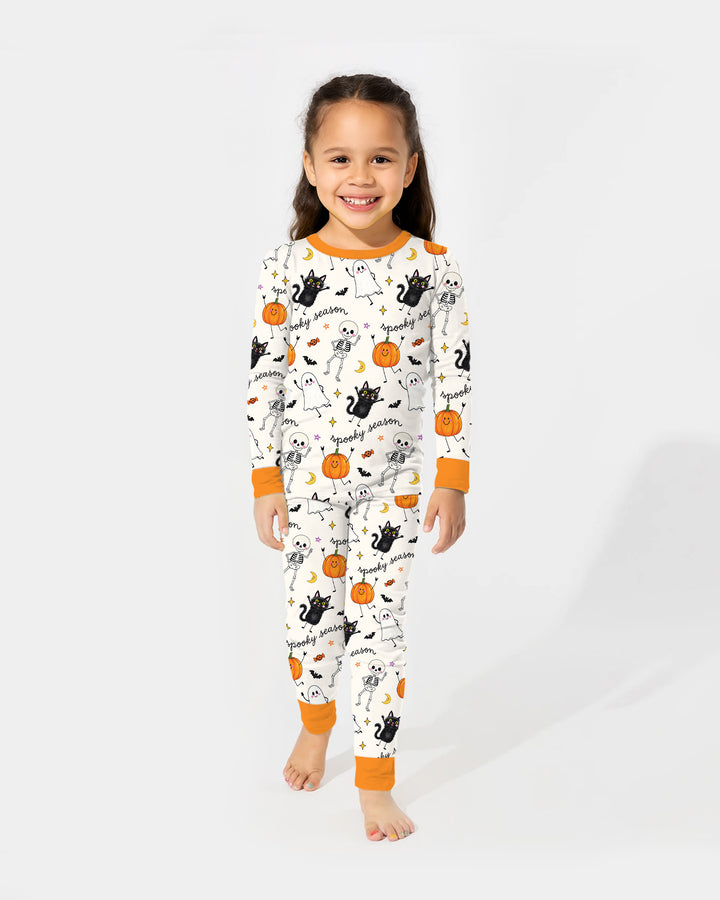 Template Bamboo Two Piece Long Sleeve Pyjamas Set