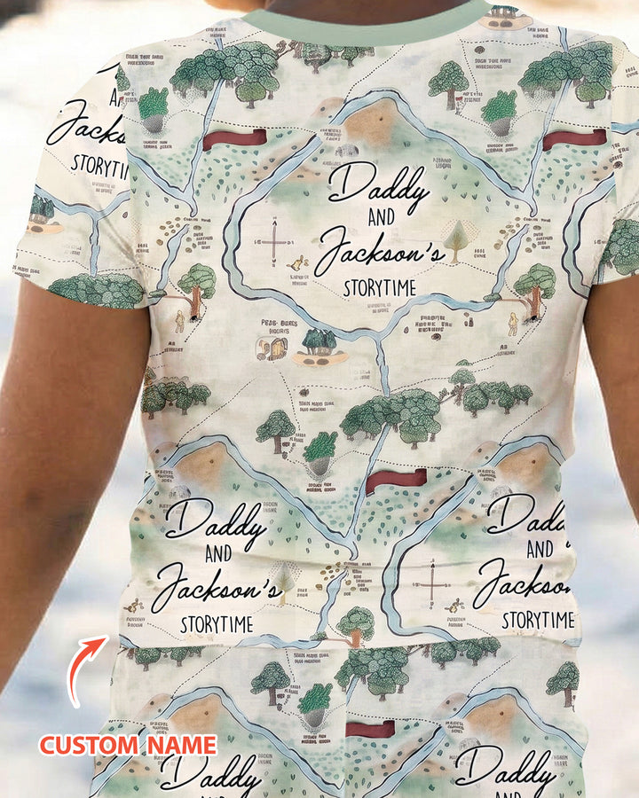 CUSTOM Template Bamboo Two Piece Short Sleeve Pyjamas Set
