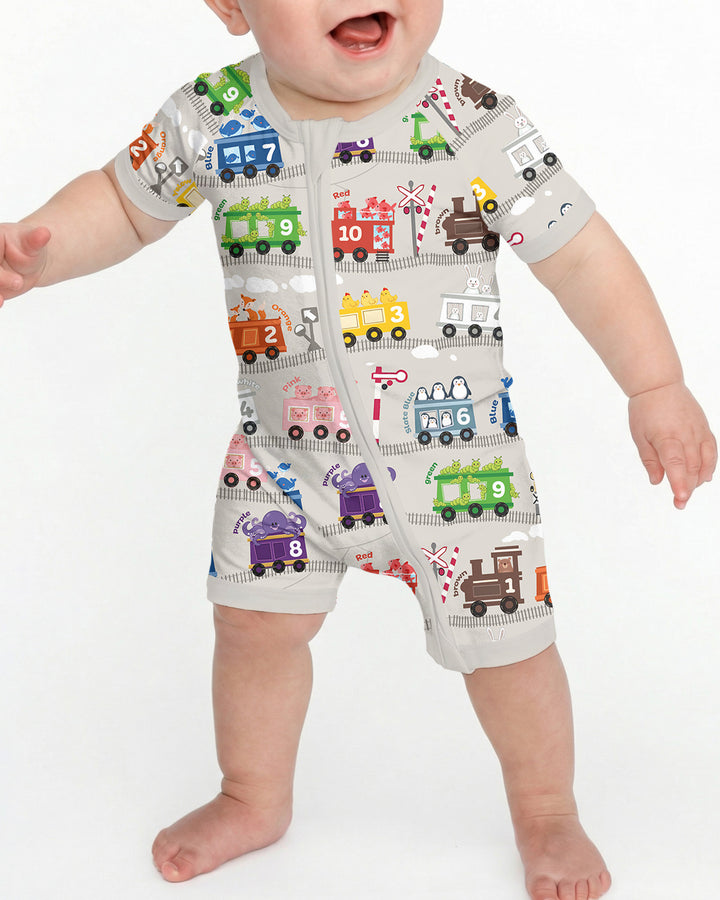 Color Train Bamboo Shorty Zippy