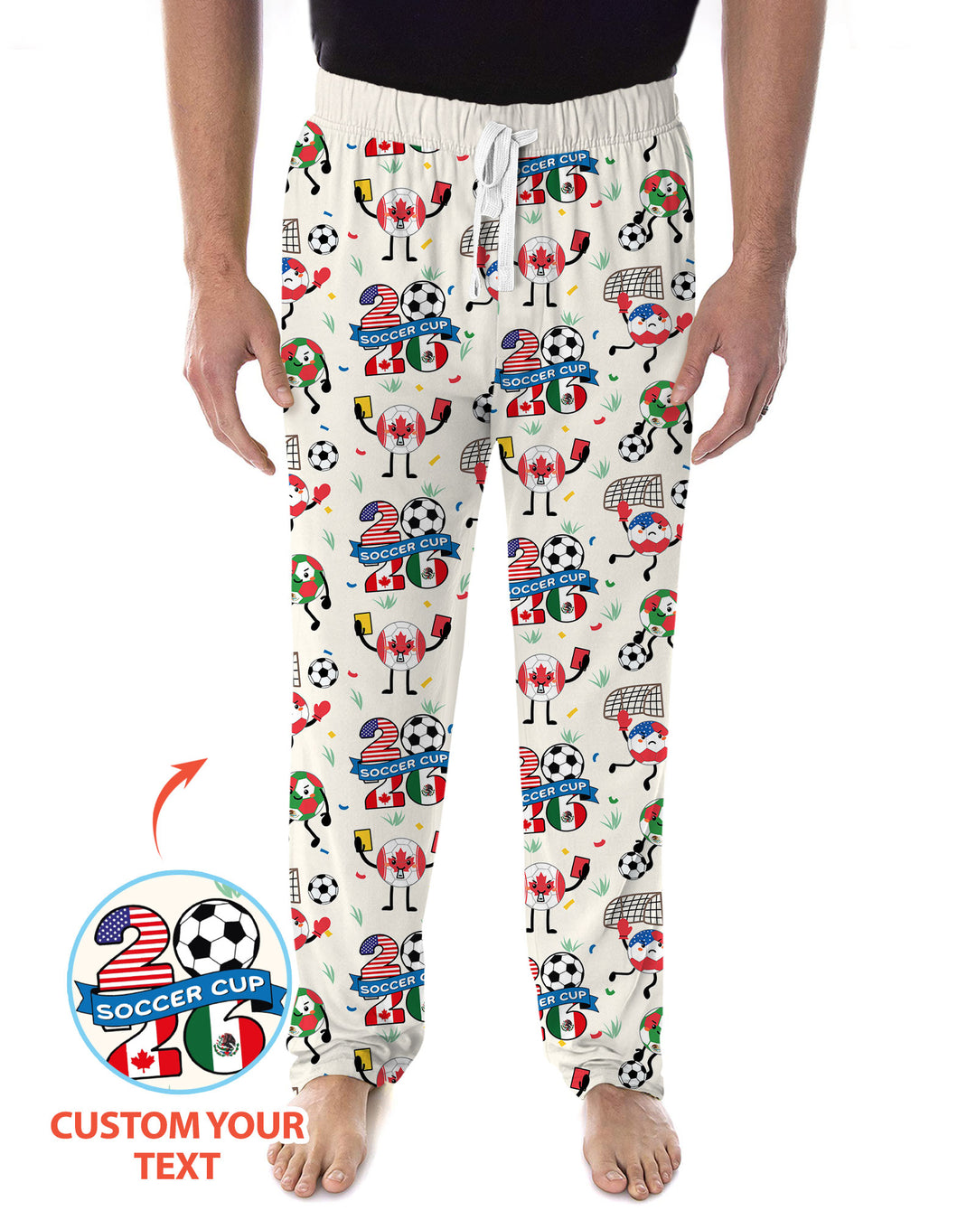 Soccer Squad 2026 Bamboo Men's Pajama Set