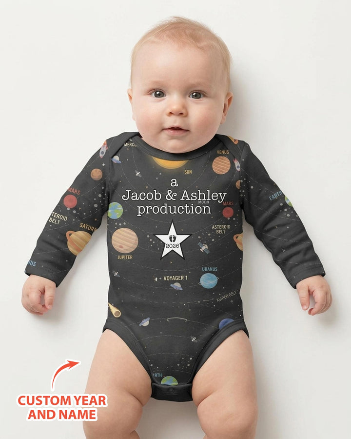 Baby Coming Soon Bamboo Bodysuit