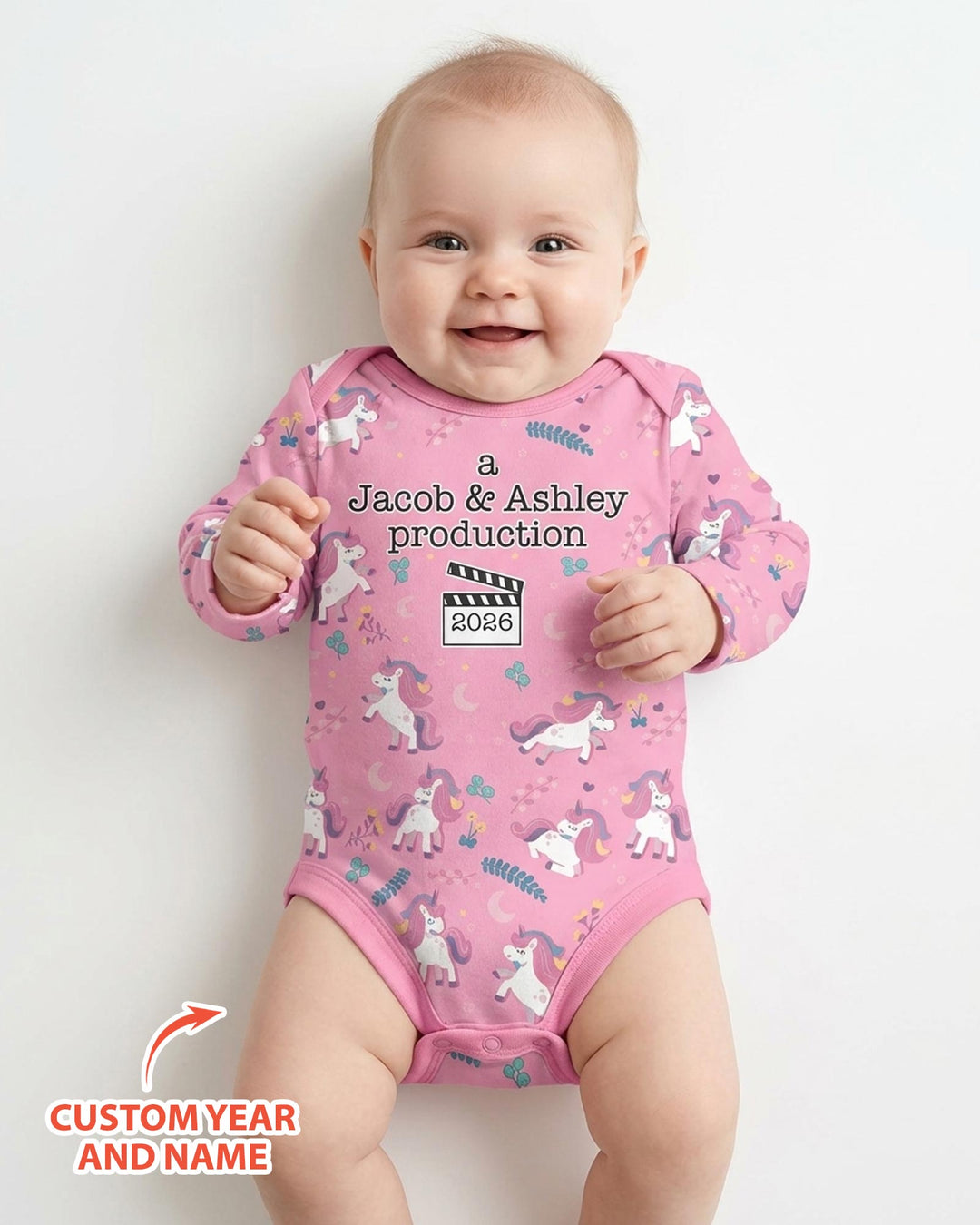 Baby Coming Soon Bamboo Bodysuit