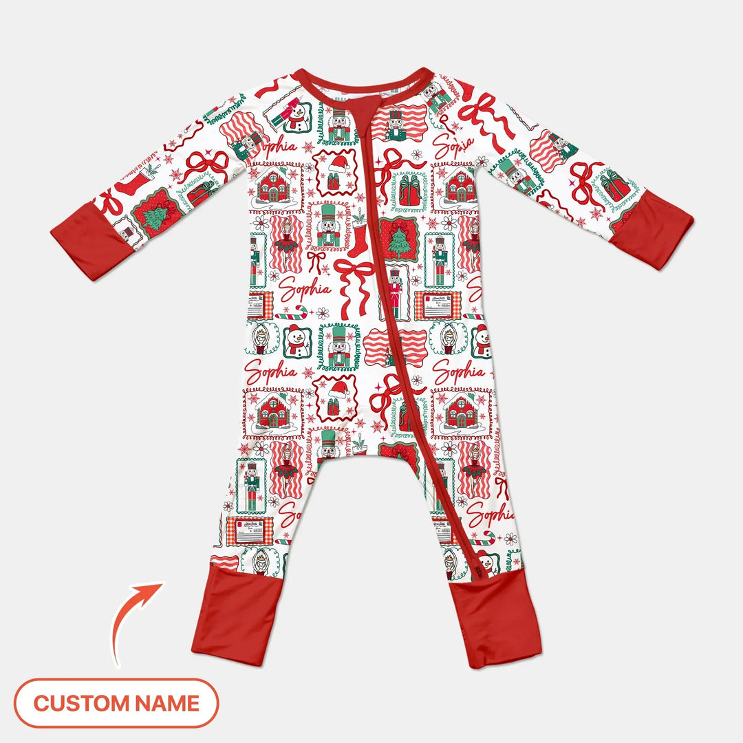 Personalized Nutcracker Parade Convertible Zippy , Personalized Nutcracker Parade Convertible Zippy - 0-3M