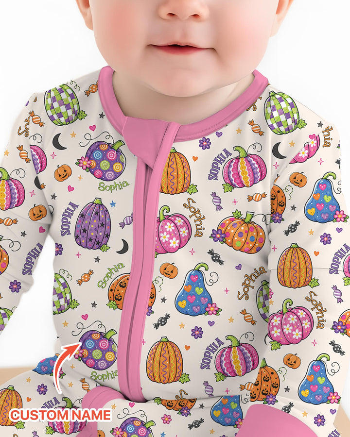 Boo-tiful Pumpkins Bamboo Convertible Zippy