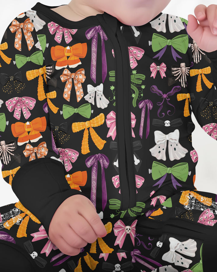 Halloween Coquette Bows Bamboo Convertible Zippy