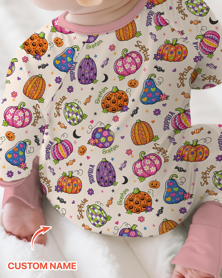 Boo-tiful Pumpkins Bamboo Convertible Zippy
