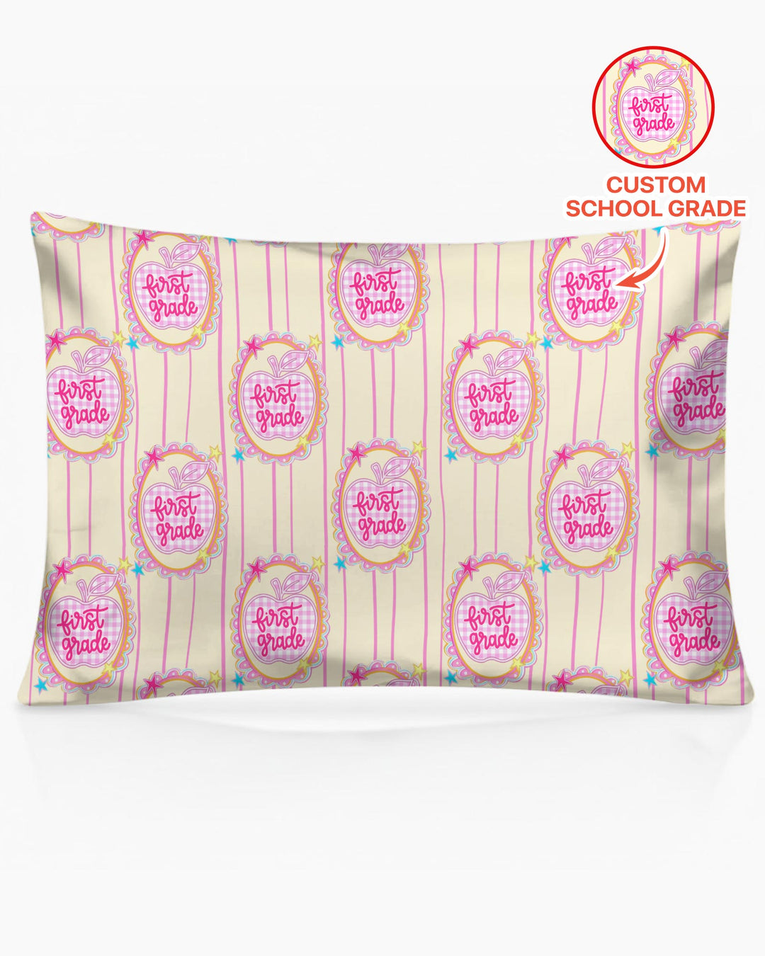 Custom Grade School Sweetie Bamboo Pillow Case