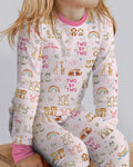 Two By Two Bamboo Two Piece Long Sleeve Pajama Set