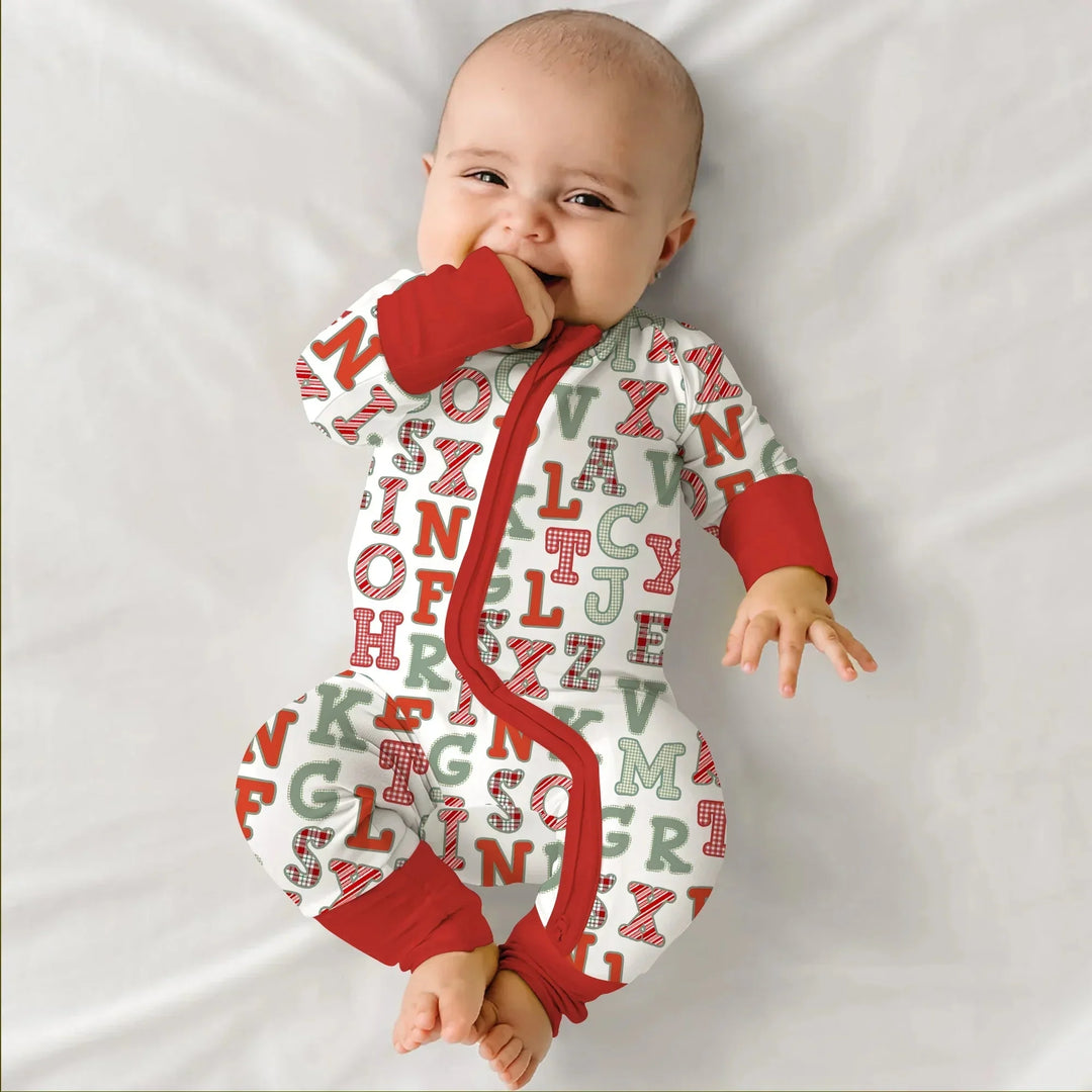 Alphabet Of Christmas Convertible Zippy , Alphabet Of Christmas Convertible Zippy - 0-3M