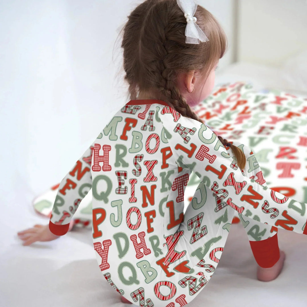 Alphabet Of Christmas Convertible Zippy , Alphabet Of Christmas Convertible Zippy - 0-3M