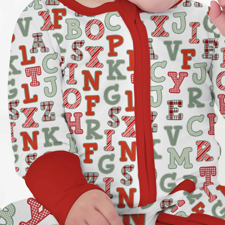 Alphabet Of Christmas Convertible Zippy , Alphabet Of Christmas Convertible Zippy - 0-3M