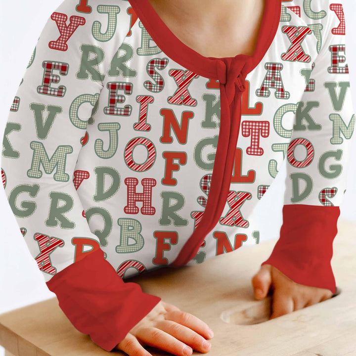 Alphabet Of Christmas Convertible Zippy , Alphabet Of Christmas Convertible Zippy - 0-3M