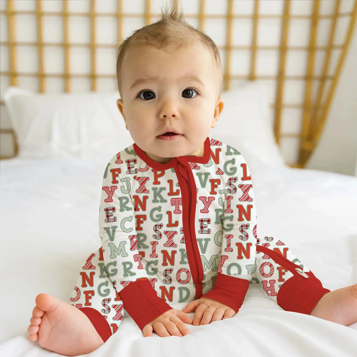 Alphabet Of Christmas Convertible Zippy , Alphabet Of Christmas Convertible Zippy - 0-3M