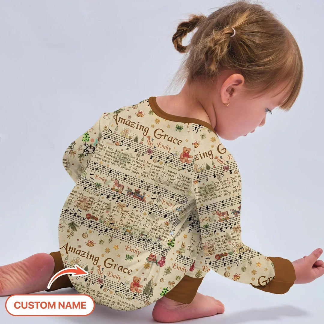 Amazing Grace Custom Name Convertible Zippy , Amazing Grace Custom Name Convertible Zippy - 0-3M