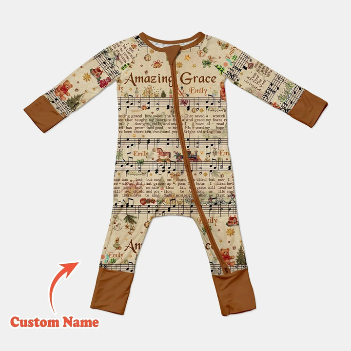 Amazing Grace Custom Name Convertible Zippy , Amazing Grace Custom Name Convertible Zippy - 0-3M