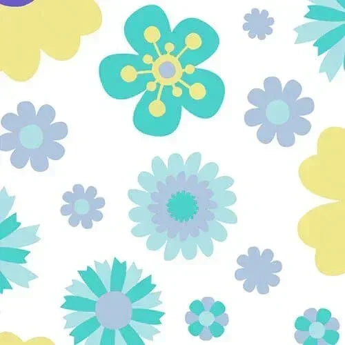 Aqua Floral Shorty Zippered Romper , Aqua Floral Shorty Zippered Romper - 0-3M