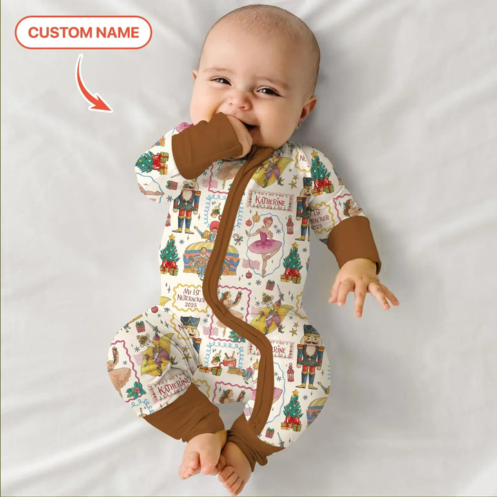 Custom Name "Magic of The Nutcracker" My First Nutcracker 2025 Bamboo Convertible Zippy