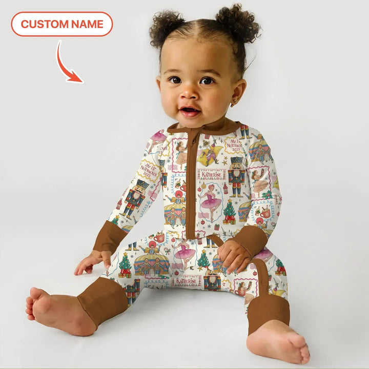 Custom Name "Magic of The Nutcracker" My First Nutcracker 2025 Bamboo Convertible Zippy
