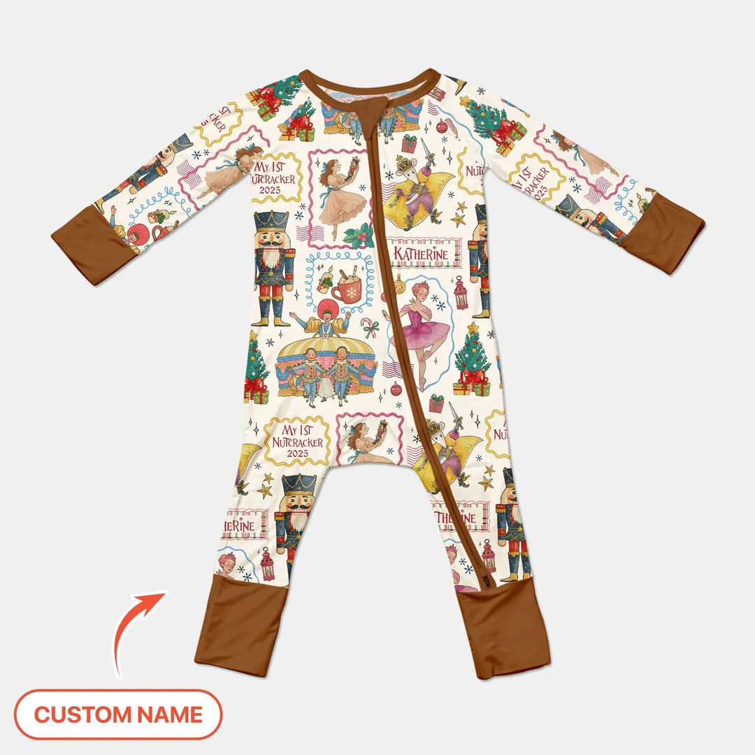 Custom Name "Magic of The Nutcracker" My First Nutcracker 2025 Bamboo Convertible Zippy