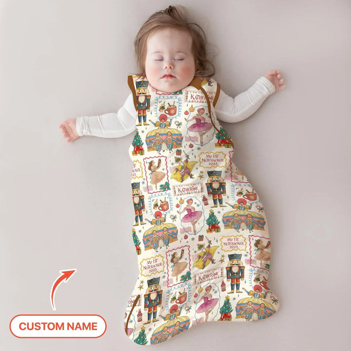 Custom Name "Magic of The Nutcracker" My First Nutcracker 2025 Bamboo Sleep Bag