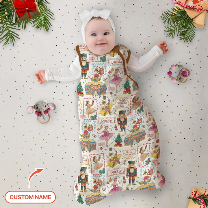 Custom Name "Magic of The Nutcracker" My First Nutcracker 2025 Bamboo Sleep Bag