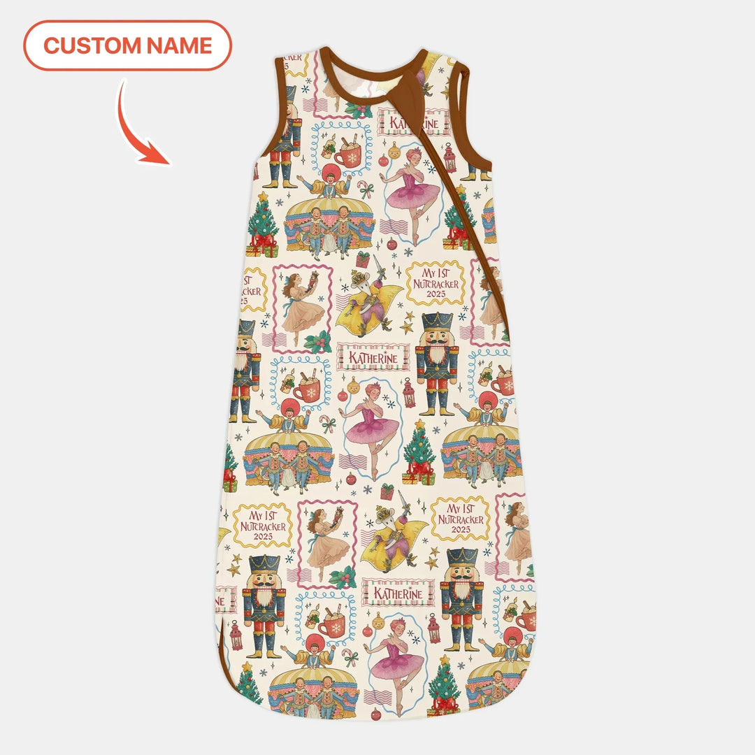 Custom Name "Magic of The Nutcracker" My First Nutcracker 2025 Bamboo Sleep Bag