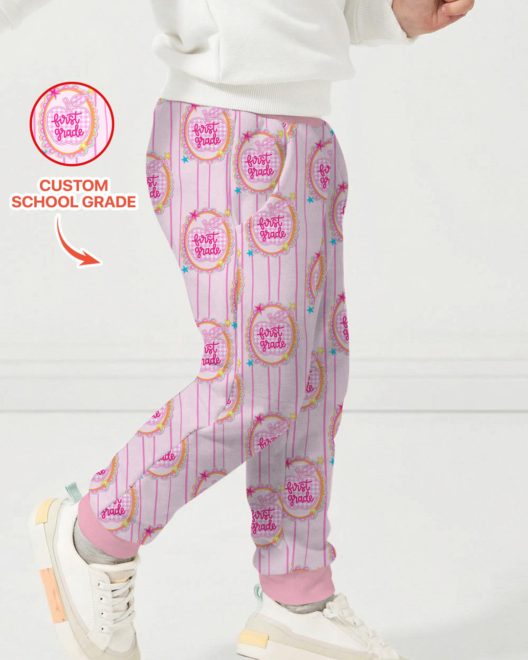 Custom Grade School Sweetie Bamboo Jogger