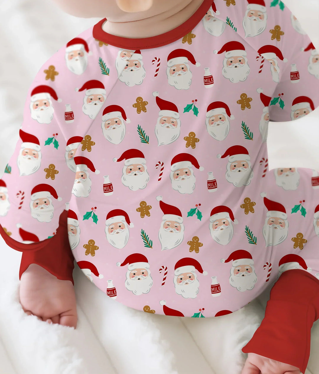 Christmas Sweet Santa Bamboo Convertible Zippy