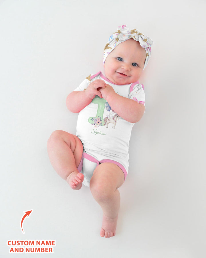 Custom Name When I Wake Up I Will Be Birthday Bamboo Bodysuit