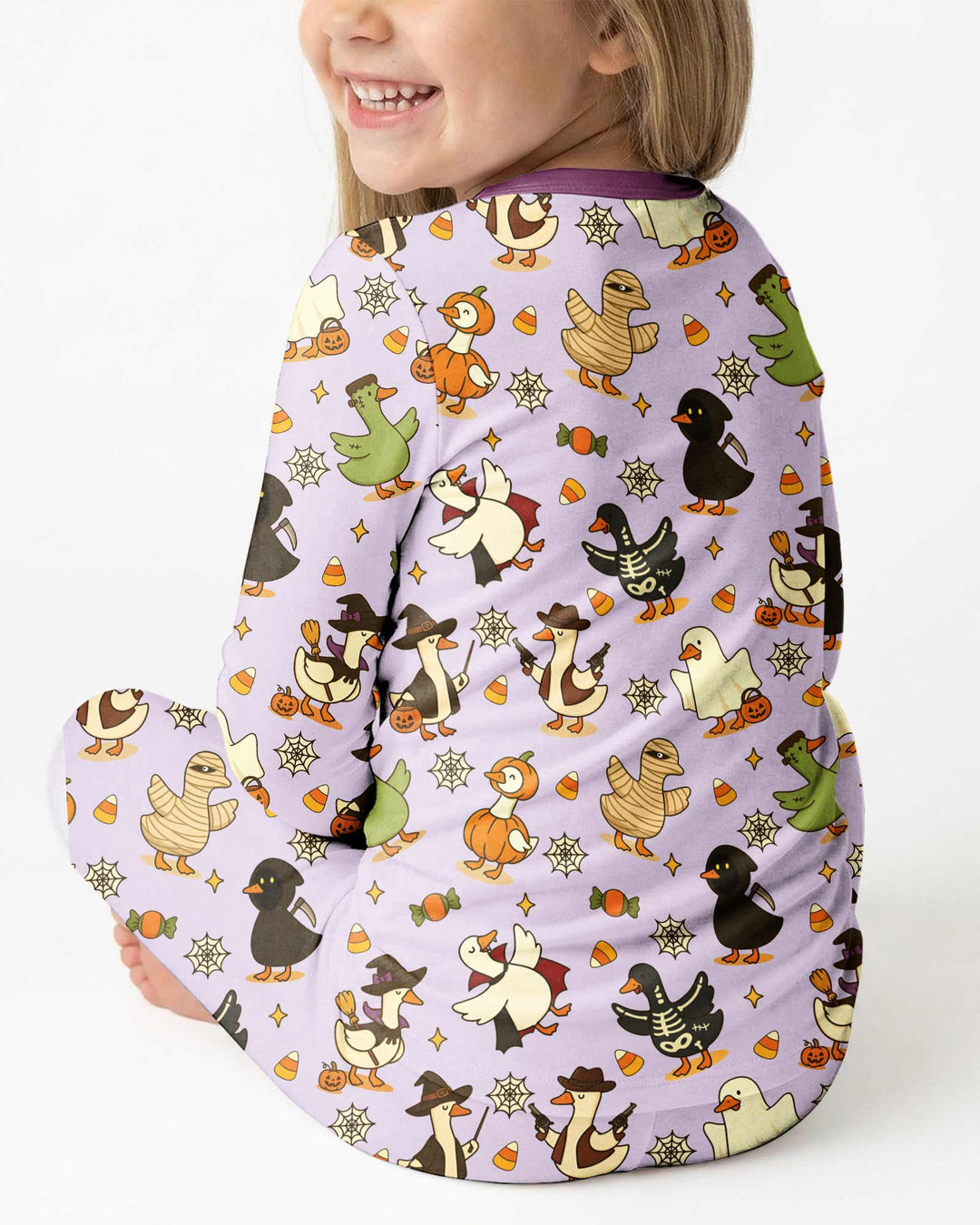Template Bamboo Two Piece Long Sleeve Pyjamas Set