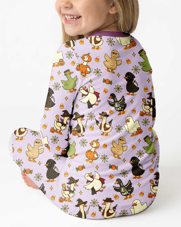Template Bamboo Two Piece Long Sleeve Pyjamas Set