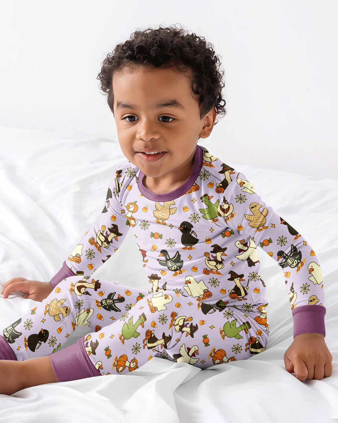 Template Bamboo Two Piece Long Sleeve Pyjamas Set