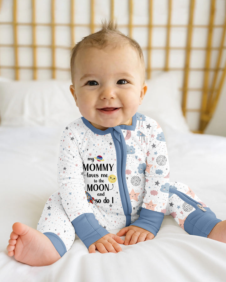 My Mommy Loves Me To The Moon And So Do I Bamboo Convertible Zippy