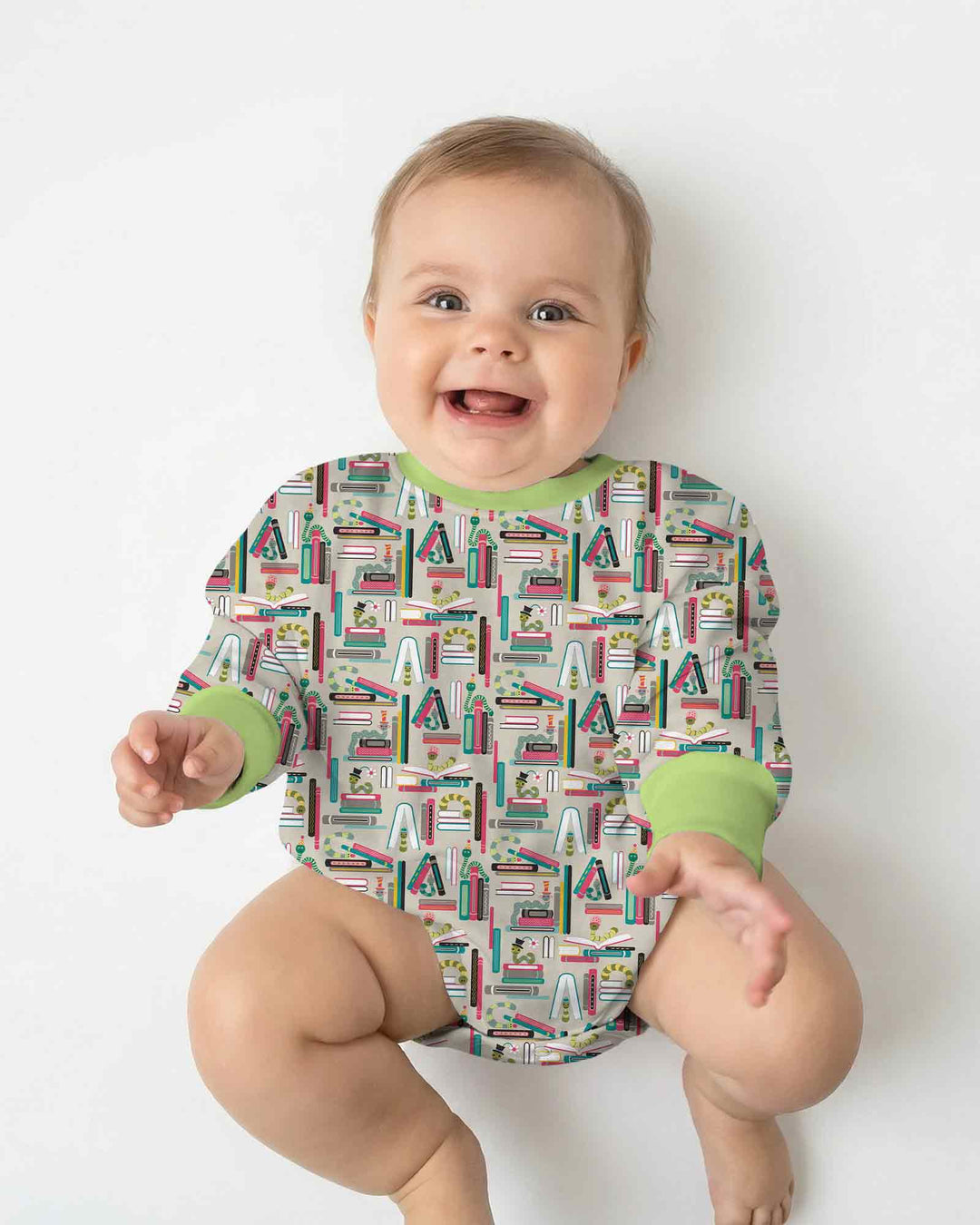 Bookworm Adventures Bamboo Bubble Romper