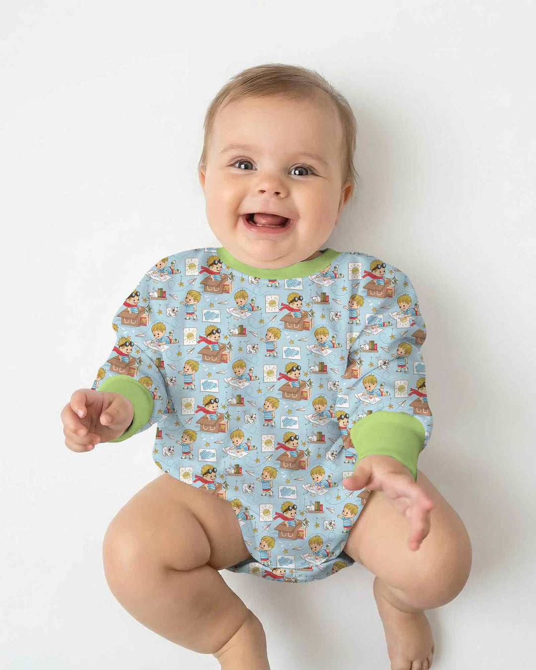 Tiny Explorer Tales Bamboo Bubble Romper