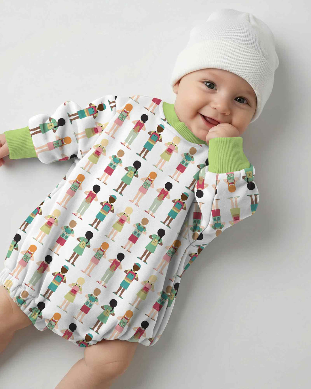 Little Friends Everywhere Bamboo Bubble Romper