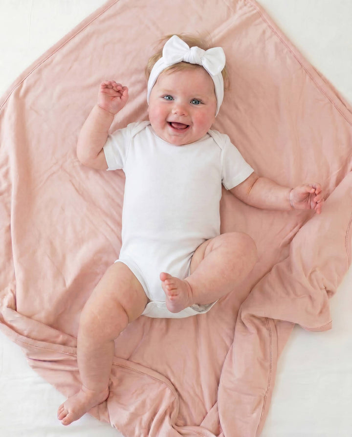 Solid Color Bamboo Blanket
