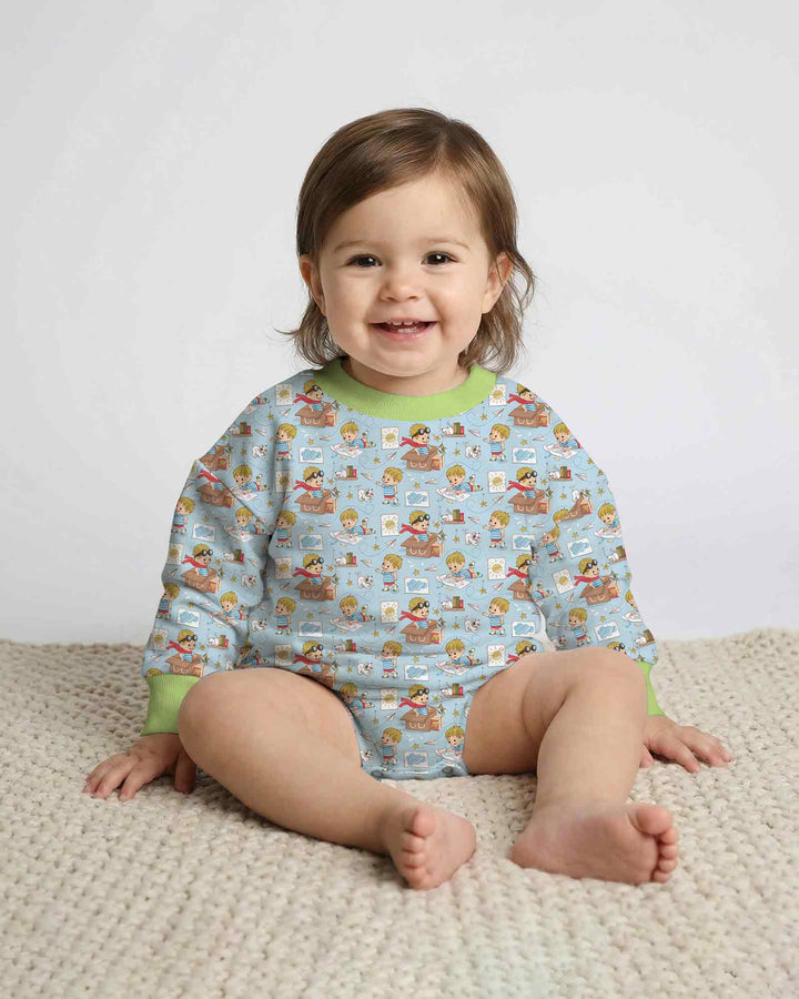 Tiny Explorer Tales Bamboo Bubble Romper