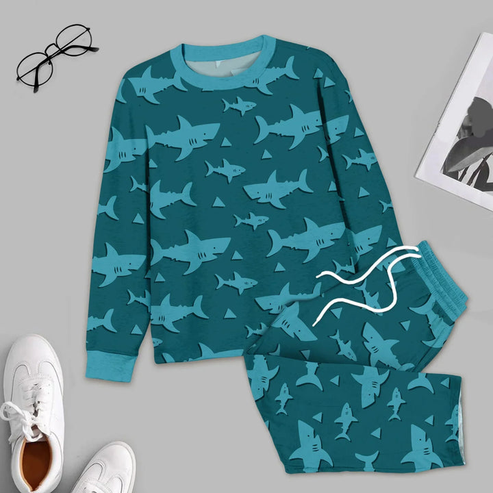 Bamboo Sharks Outfit for Men – Bold and Relaxed , Bamboo Sharks Outfit for Men – Bold and Relaxed - Men / Long Pajama / XS